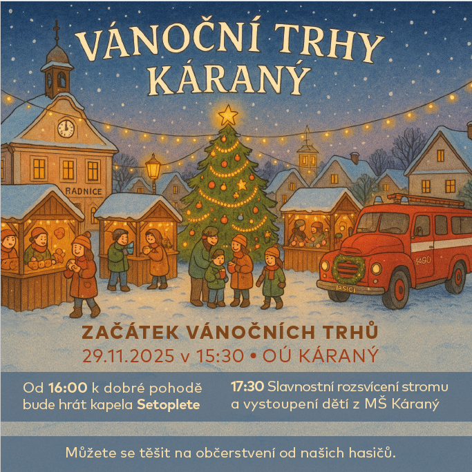 Vánoční trhy Káraný 